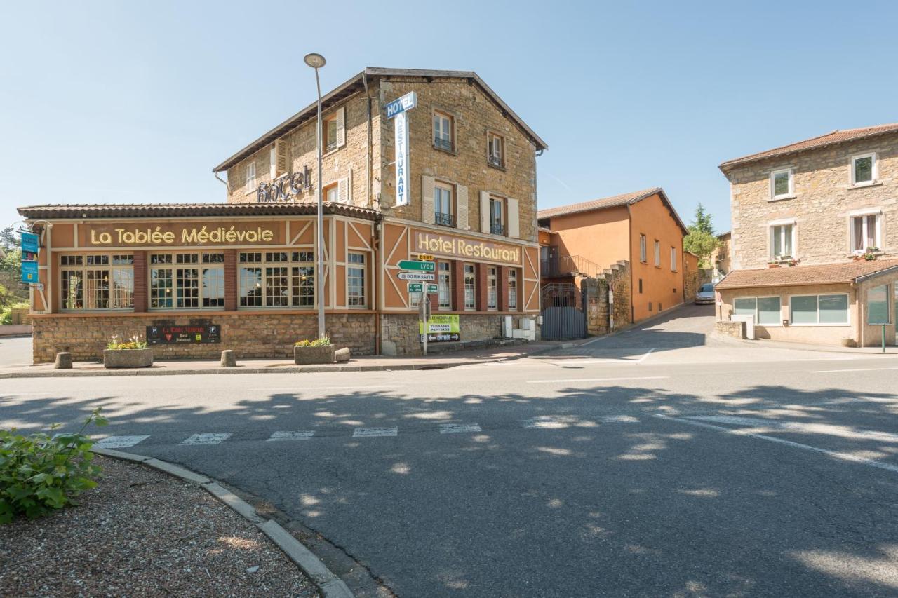 La Tablee Medievale Civrieux-dʼAzergues Exteriör bild